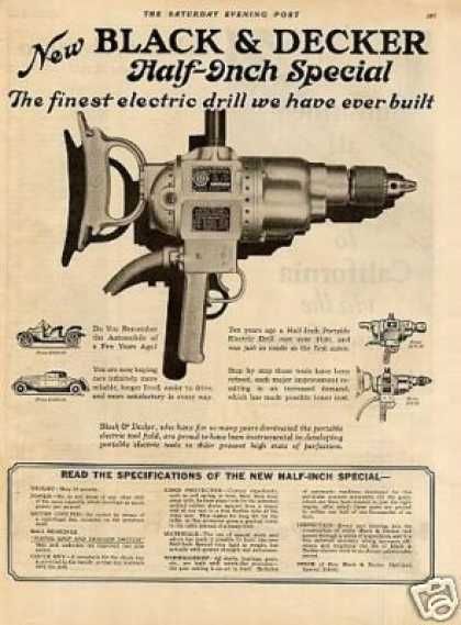 100 Years of Innovation: History of the Electric Drill