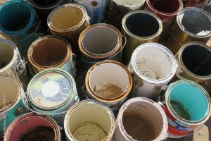 Old Paint Tins